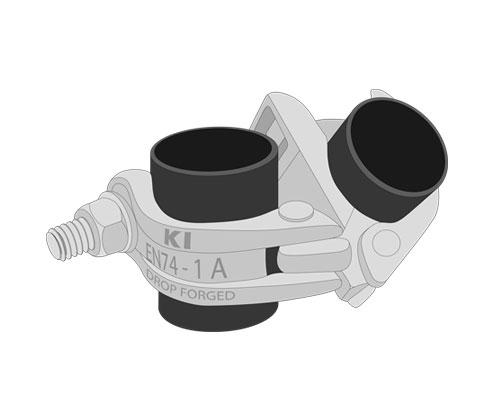 KI British Swivel Coupler 48.3 X 48.3 mm