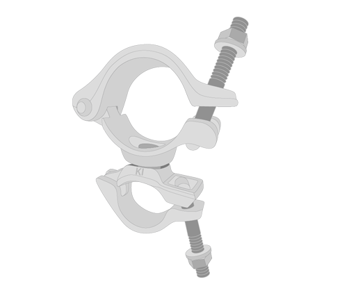 KI Combination Swivel Coupler 48.3 x 89.0