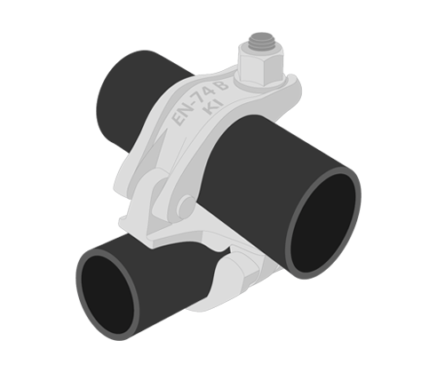 KI German Right Angle Couplers 48.3 x 48.3