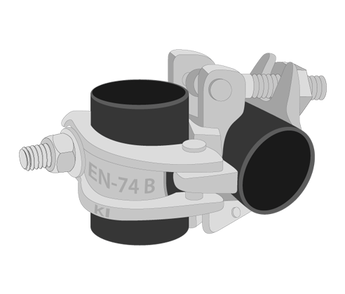 KI American Right Angle Coulper 48.3 x 48.3