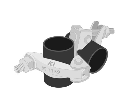 KI Pressed Right Angle Coupler